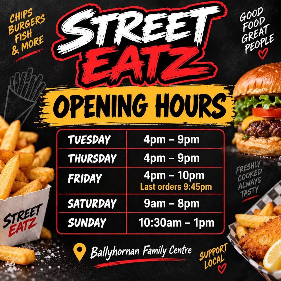 Street Eatz at Ballyhornan Family Centre