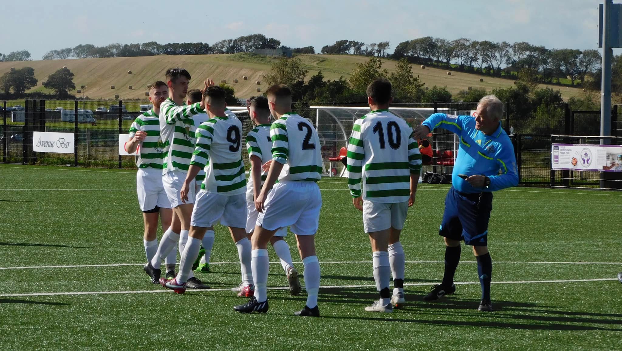 Community football at Ballyhornan Family Centre