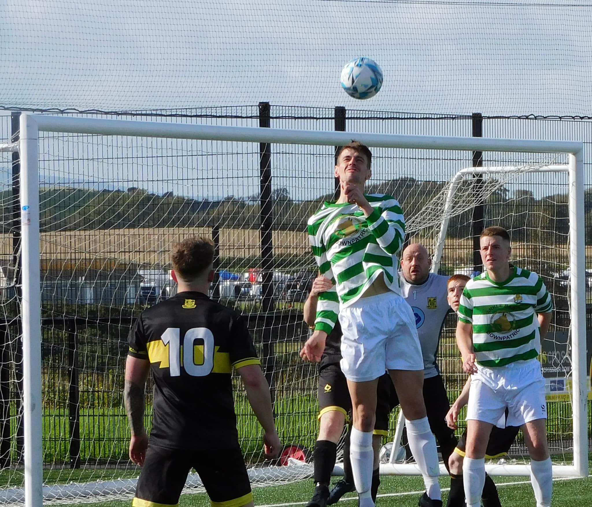 Players enjoying the Ballyhornan 3G facilities