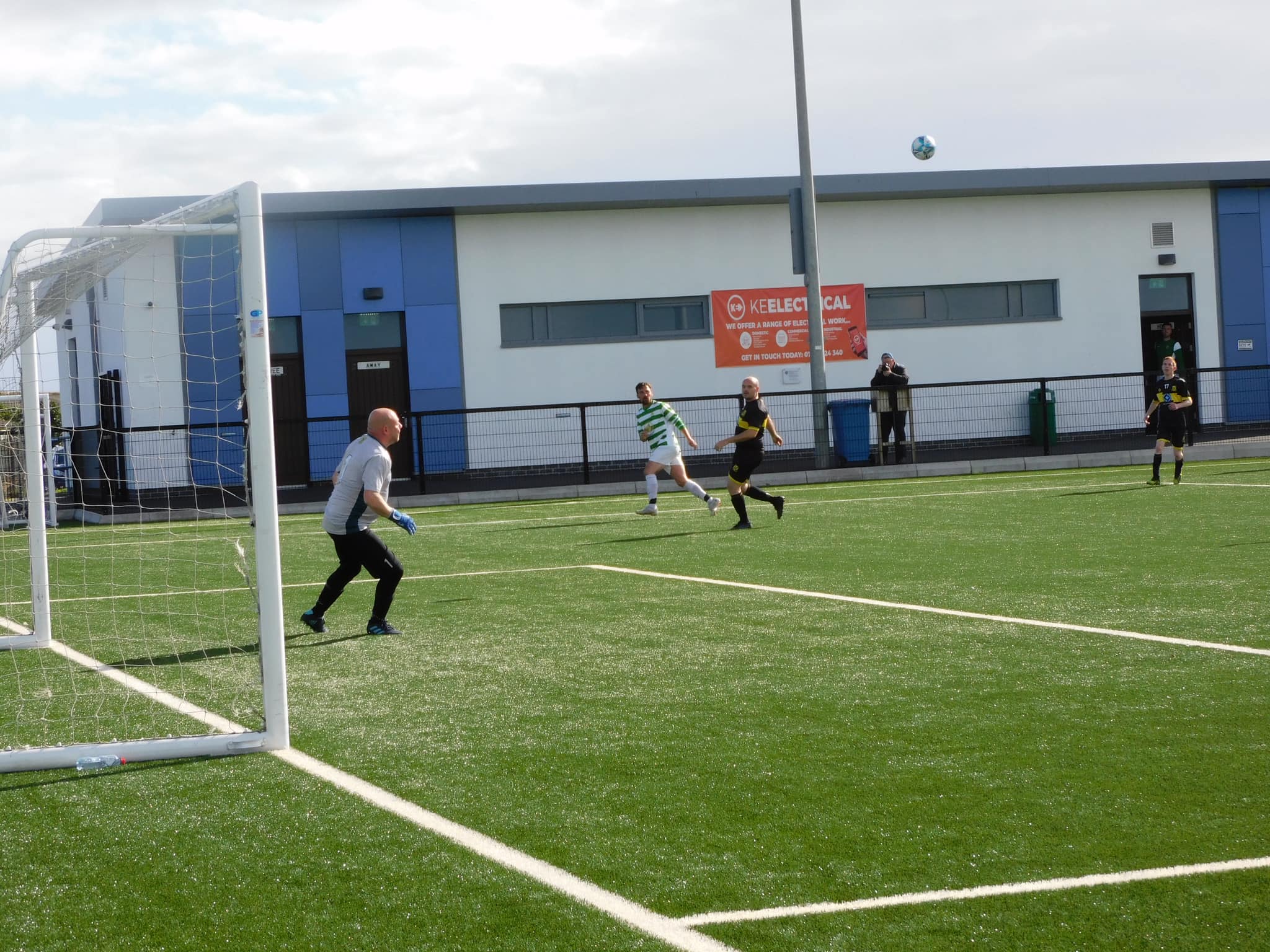 Players training on the Ballyhornan 3G pitch